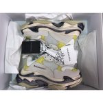 GT Batch Balenciaga Triple-S White Grey Yellow - Image 9