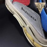 Balenciaga Triple S Trainer Blue Red - Image 9