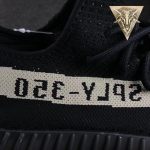 Yeezy 350 V2 - Core Black White (BASF Boost) - Image 9