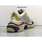 GT Batch Balenciaga Triple-S White Grey Yellow - Image 8