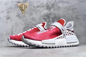 Human Race NMD Pharrell - China Pack Passion (Red) - Image 8