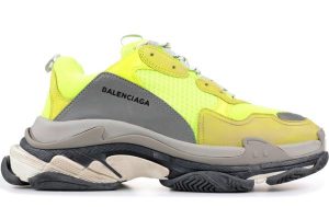 Balenciaga Triple S Trainer Yellow - Image 2