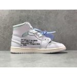 OG Batch 'NRG' Air Jordan 1 Off White AJ1 - White - Image 3