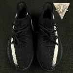 Yeezy 350 V2 - Core Black White (BASF Boost) - Image 6
