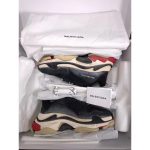 LX Batch Balenciaga Triple-S Black White Red - Image 9