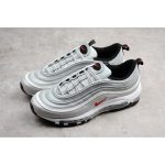 Nike Air Max 97 OG QS "Silver Bullet" 884421-001 METALLIC SILVER/VARSITY RED-WHITE-BLACK - Image 7