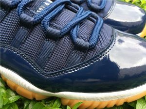 Jordan 11 Retro Low - Midnight Navy - Image 8