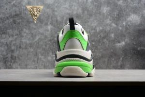 Balenciaga Triple S Trainer White Green Fluo - Image 7