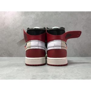 OG Batch 'CHICAGO' Air Jordan 1 Off White AJ1 - Black White Red - Image 5