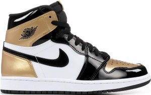Air Jordan 1 Retro High OG NRG Gold Toe - Image 2