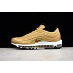 Nike Air Max 97 OG QS 'Metallic Gold' 884421-700 Gold Bullet METALLIC GOLD/TEAM RED-BLACK-WHITE