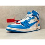 GT Batch “UNC” Jordan 1 Retro High Off-White University Blue - Image 3