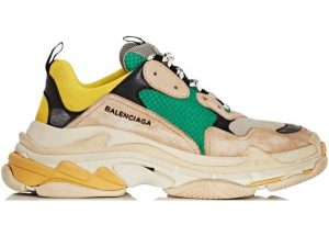 Balenciaga Triple S Trainer 2.0 Green Yellow 2018 - Image 2