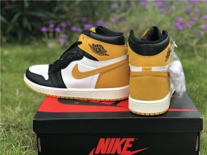 Air Jordan 1 Retro High OG Yellow Ochre - Image 10