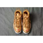 SUPREME X NIKE AIR MORE UPTEMPO metallic gold white 902290-700 - Image 3