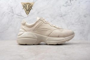 Gucci Rhyton Trainer - Cream - Image 3