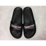 Balenciaga Piscine Flat Sandals Black - Image 4