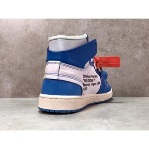 OG Batch 'UNC' Air Jordan 1 Off White AJ1 - University Blue - Image 8