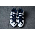 Nike Air More Uptempo Olympic 2016 Retro White Midnight Navy 414962-104 GS & MEN Size: 4y-13 - Image 6
