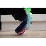 Nike Air VaporMax Be True Dark Blue Flyknit upper and a multi-colored Vapormax outsole 883274-400 - Image 5