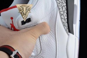 Jordan 3 Retro -  White Cement "Free Throw Line" - Image 9