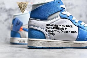 Off-White x Air Jordan 1 Retro High OG UNC - Image 10
