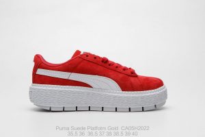 Puma Suede Platfotm Gold - Image 2