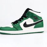 Air Jordan 1 Mid Pine Green