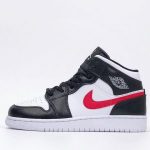 Air Jordan 1 Retro Mid GS Multi-Color Swoosh