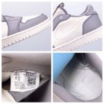 Wmns Air Jordan 1 Low Slip Atmosphere Grey - Image 3