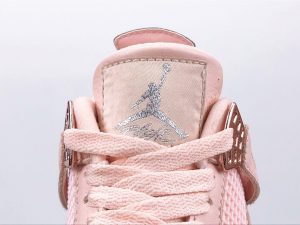 Air Jordan 4 White Pink Rose Women 2019 - Image 3
