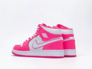 Air Jordan 1 Mid GS 'Hyper Pink' - Image 3
