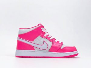 Air Jordan 1 Mid GS 'Hyper Pink' - Image 4