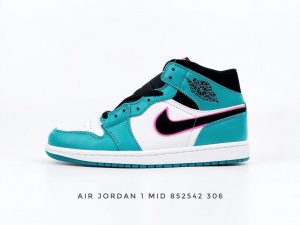 Air Jordan 1 Mid SE GS South Beach - Image 2