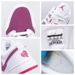 Air Jordan 1 Low Gs White Berry - Image 3