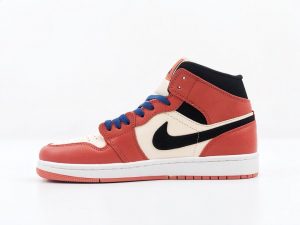 Air Jordan 1 Retro Mid SE Team Orange - Image 3