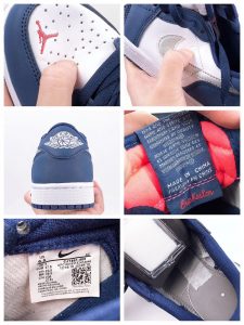 Eric Koston x Air Jordan 1 Low SB Midnight Navy - Image 4
