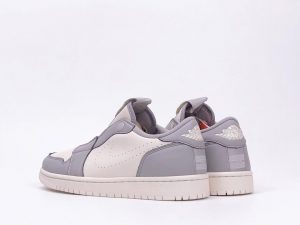Wmns Air Jordan 1 Low Slip Atmosphere Grey - Image 4