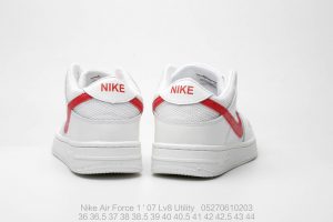 Nike Air Force 1 07 LV8 Utility TD White - Image 3