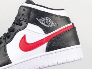 Air Jordan 1 Retro Mid GS Multi-Color Swoosh - Image 4