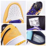 Air Jordan 1 Low Lakers - Image 4