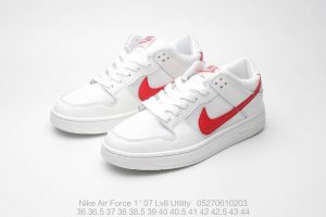Nike Air Force 1 07 LV8 Utility TD White - Image 4