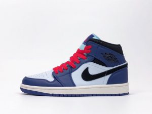 Air Jordan 1 Retro Mid SE Deep Royal Blue - Image 2