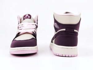 Air Jordan 1 Retro Mid GS Pro Purple - Image 7