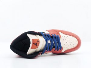Air Jordan 1 Retro Mid SE Team Orange - Image 8