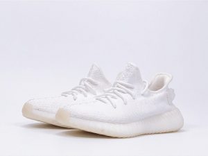 Yeezy Boost 350 V2 Cream White / Triple White - Image 4