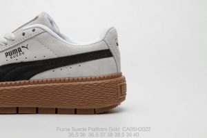 Puma Suede Platfotm Gold - Image 7