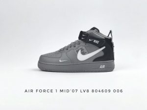 Air Force 1 07 Mid LV8 Wolf Grey - Image 2