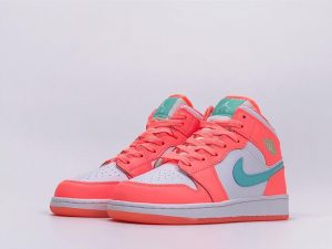 Air Jordan 1 Mid Crimson Pulse (GS) - Image 7