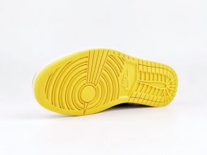 Air Jordan 1 Mid Lakers University Gold/Black Pale Ivory Court Purple Sail - Image 7
